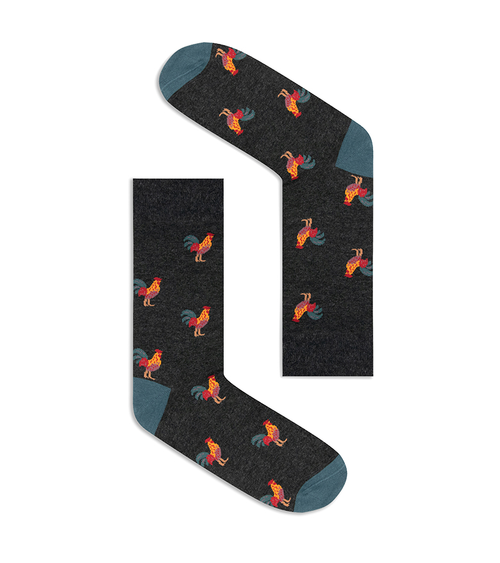 Rooster Socks